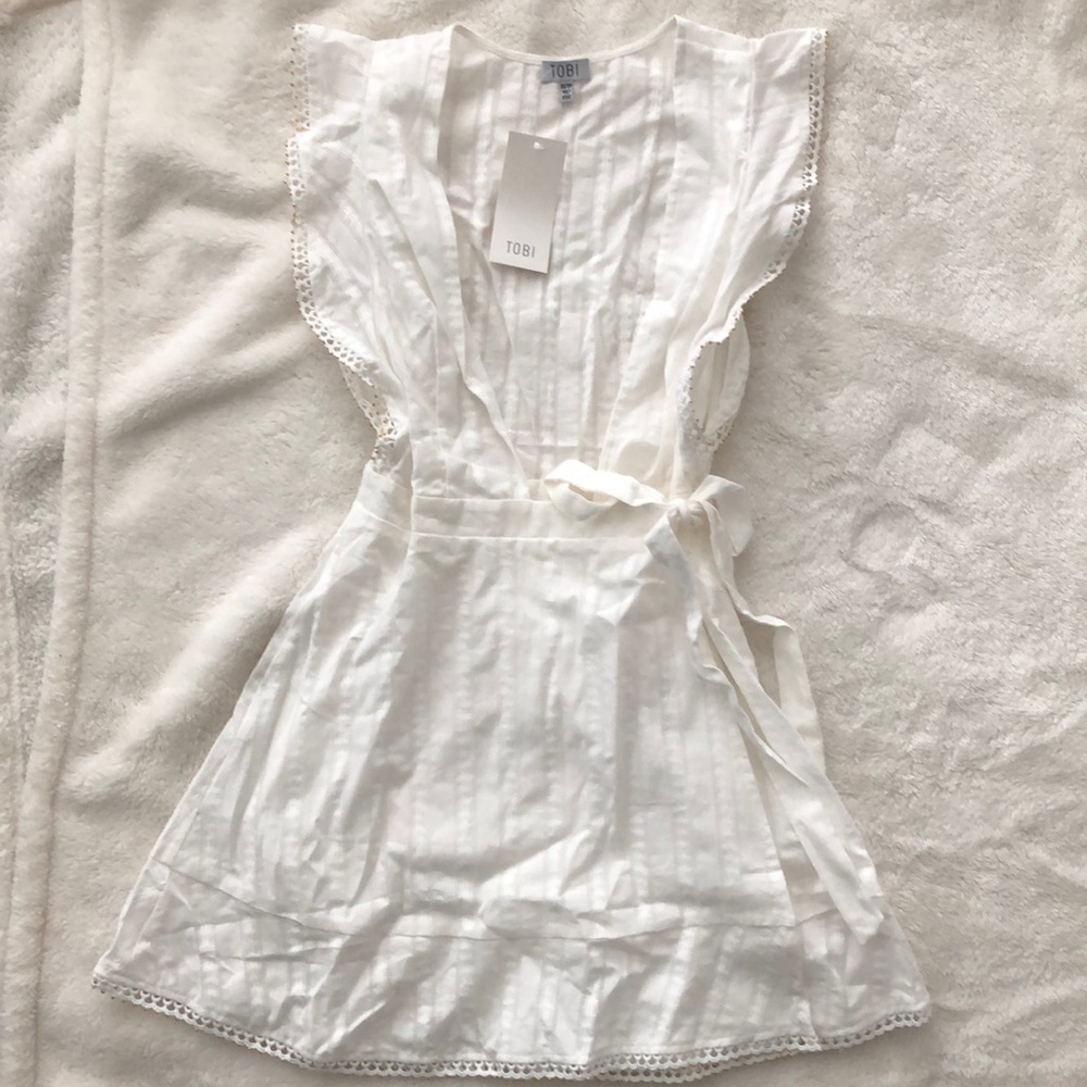 White summer dress